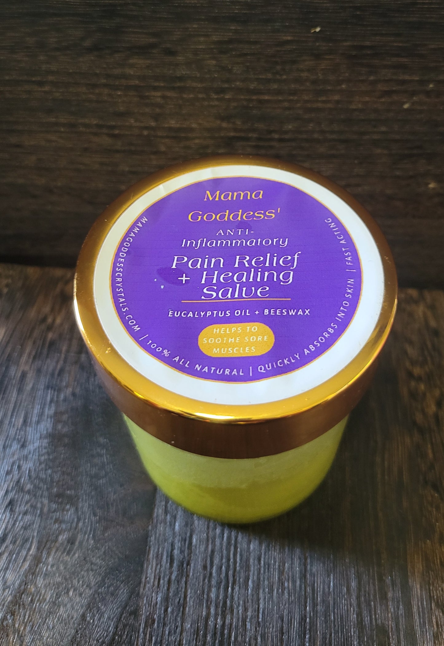 Mama Goddess' Pain Relief + Healing Salve Deluxe