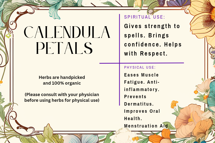 Calendula Petals - Mama Goddess Crystals N More