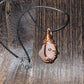 Rose Quartz Pendant Necklace