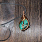 Malachite Pendant Necklace