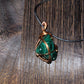 Malachite Pendant Necklace