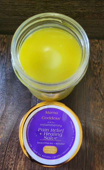 Mama Goddess' Pain Relief + Healing Salve Deluxe