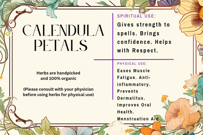 Calendula Petals - Mama Goddess Crystals N More