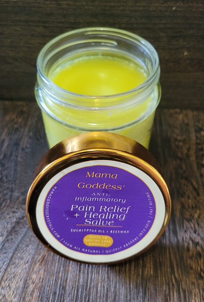 Mama Goddess' Pain Relief + Healing Salve Deluxe