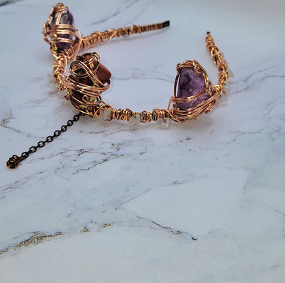 Mama Goddess Custom Crown (Sample Crown) - Mama Goddess Crystals N More